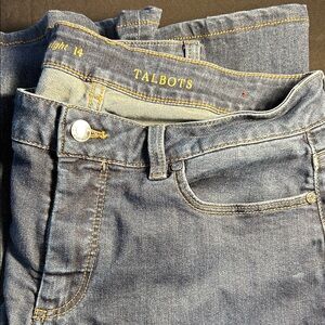 Talbots Women’s Classic Denim Jeans, size 14